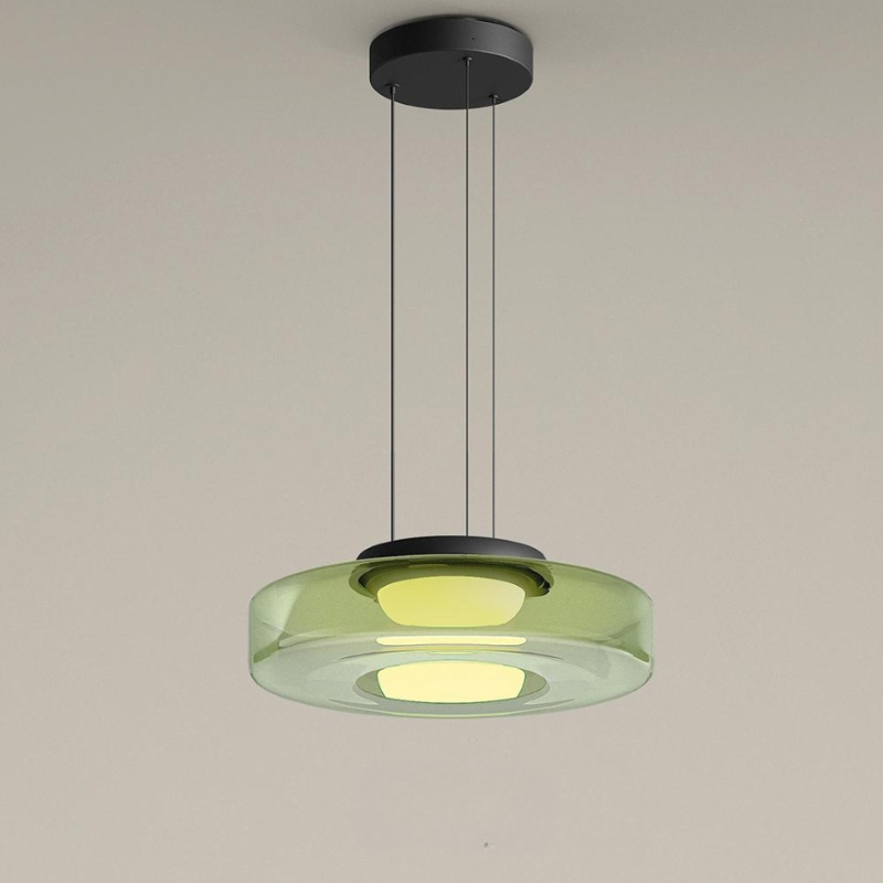 Suspension en verre à plusieurs niveaux Jojo