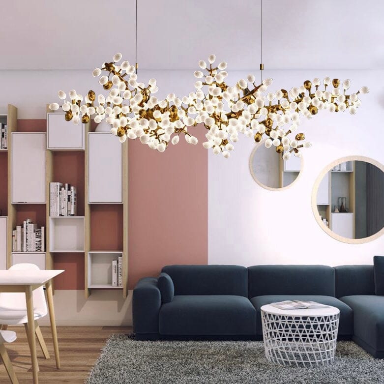 Vintara | Gilded Grape Vine Chandelier | Orntli