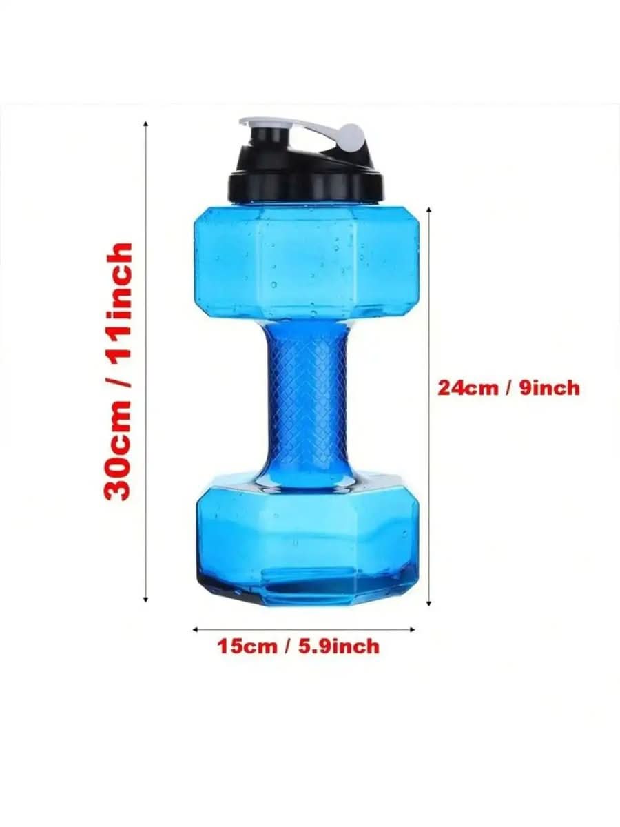FlexDumbbell-Wasserflasche 550ml – 2-in-1-Fitnessbegleiter für Fitnessstudio-Besucher