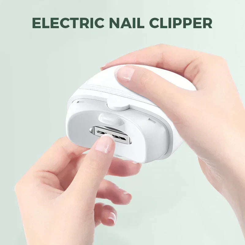 AeroClip automatický elektrický zastřihovač nehtů s leštěním a stříháním
