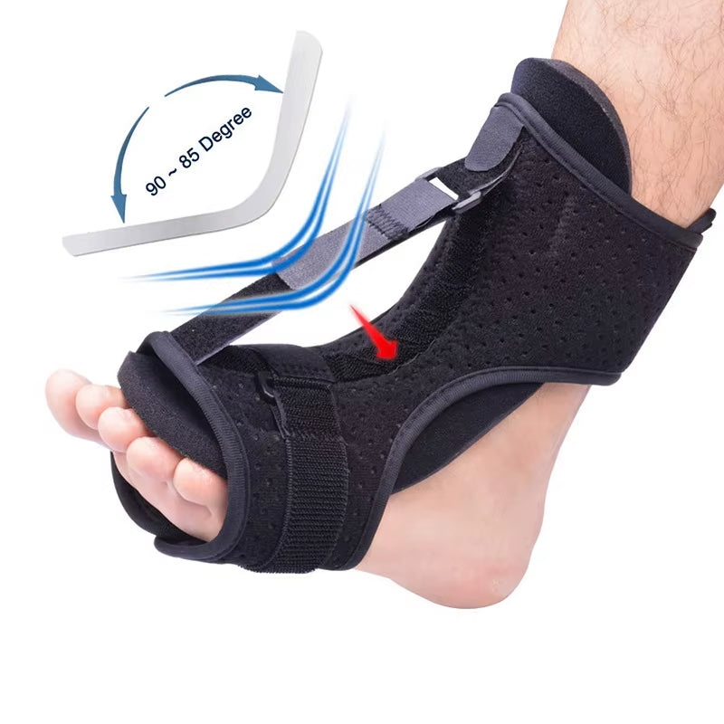 Penopang Malam Dorsal Untuk Fasciitis Tapak Kaki Dan Sokongan Kaki Sepanjang Malam