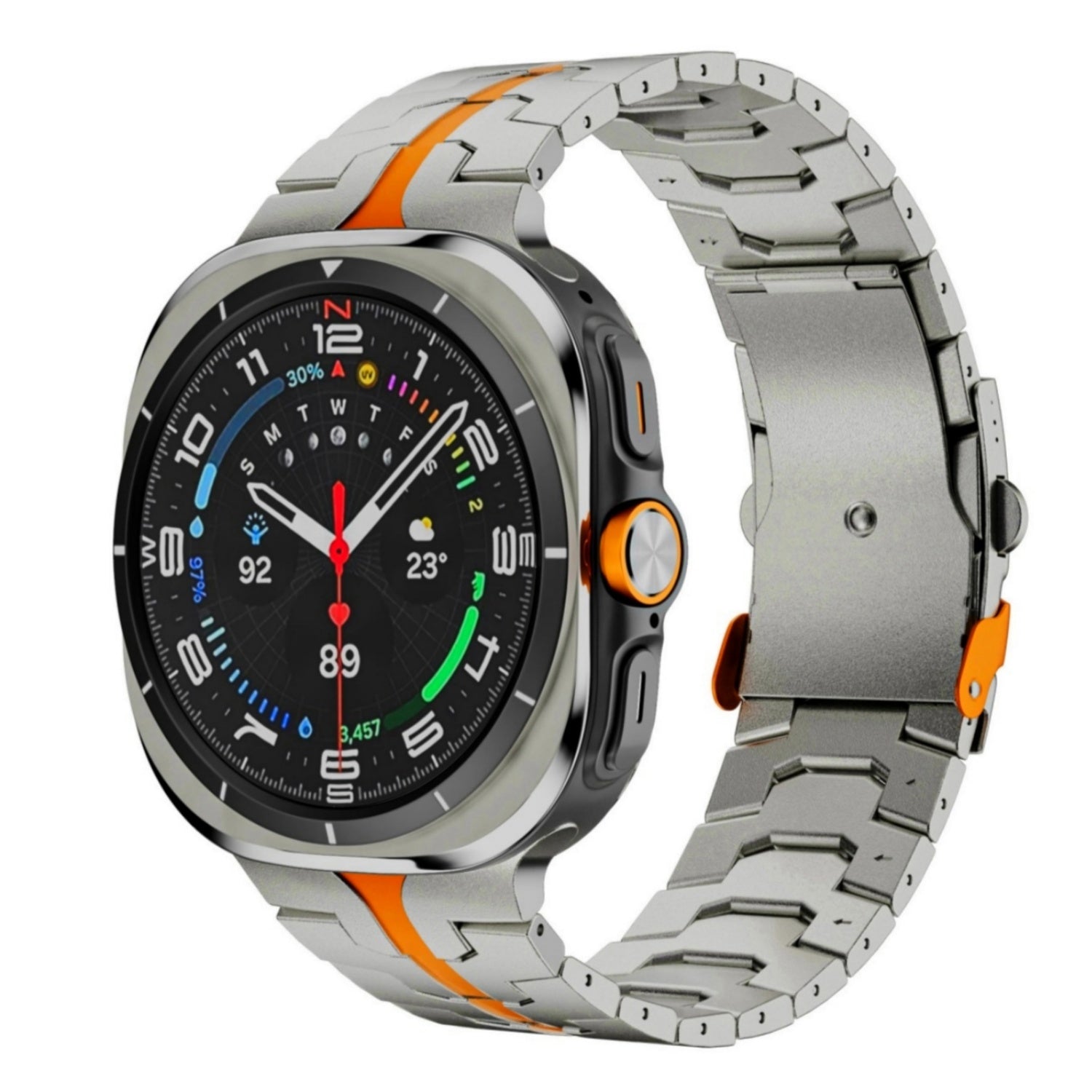 Cincin Titanium Untuk Jam Tangan Samsung Ultra
