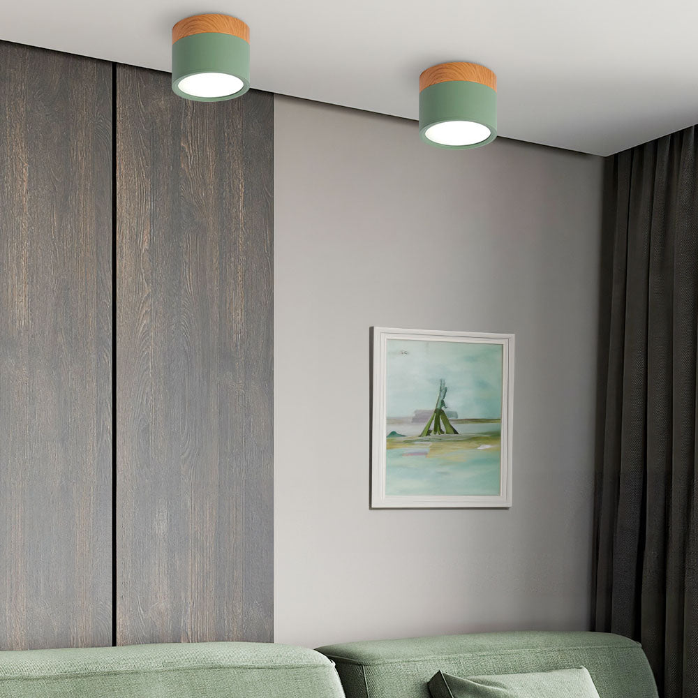 Stropní svítidlo v cylindrickém designu - jasné funkční osvětlení