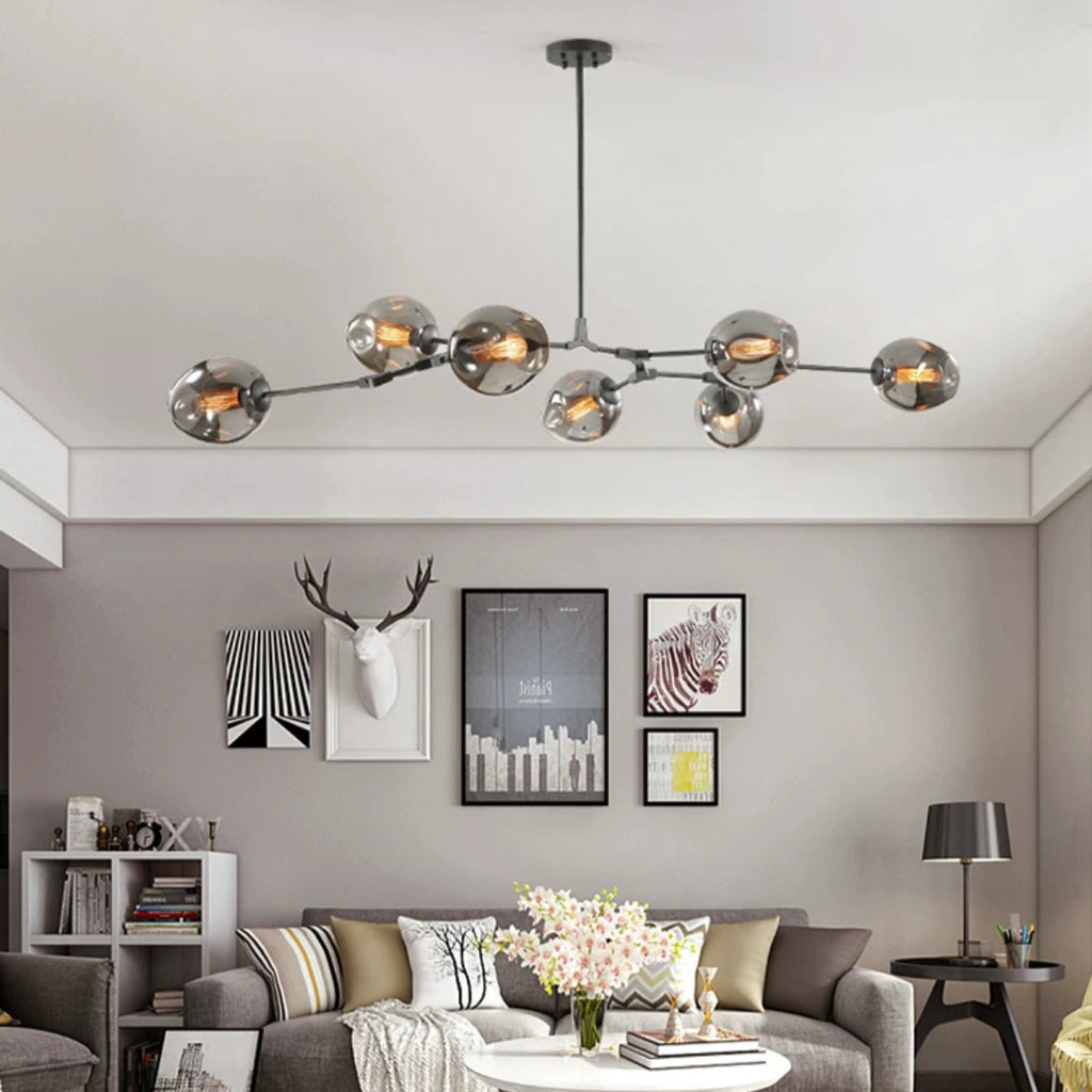Kirae Clear Bubble Glass Pendant Light — Nordic Modern Style