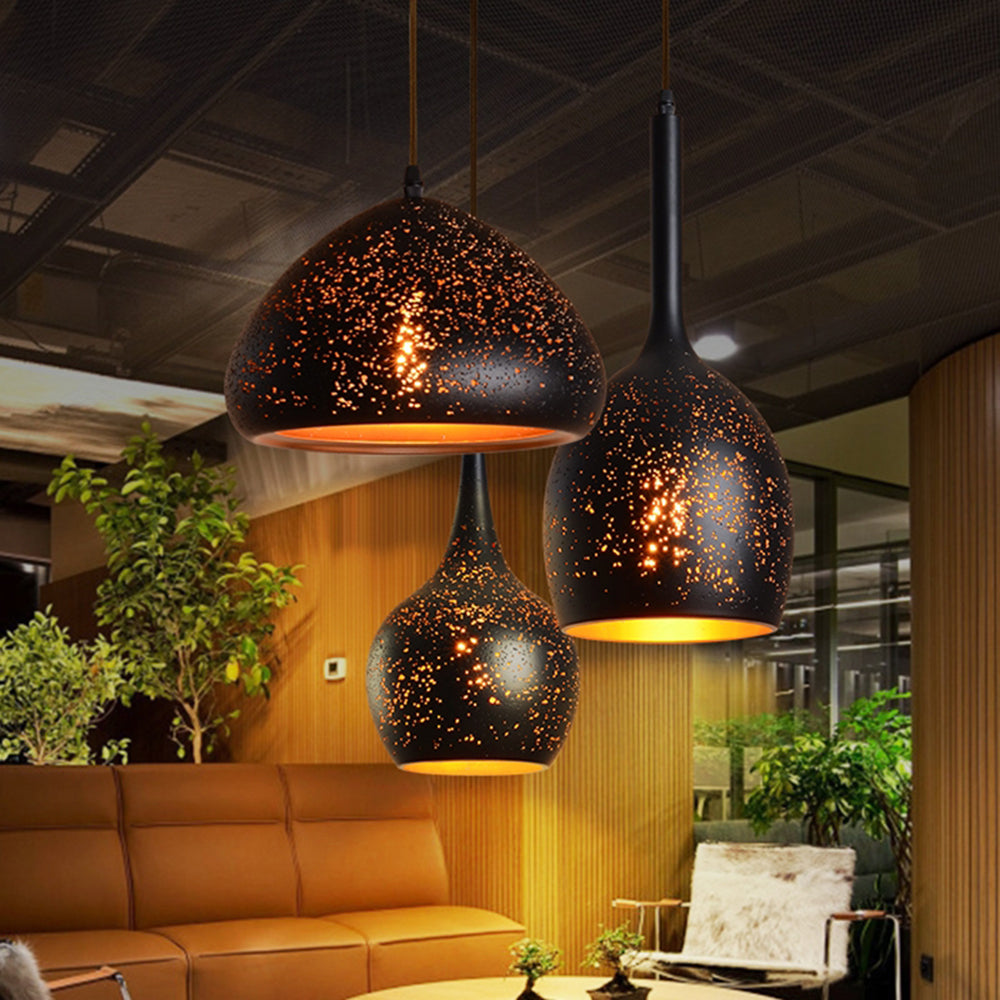 مصباح إضاءة متدلٍ إلسيو بتصميم هندسي — 7 خيارات للتصميم