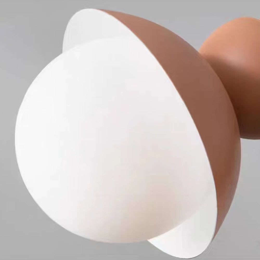 Kulista lampa wisząca Aria — minimalistyczny design nordycki, 4 kolory