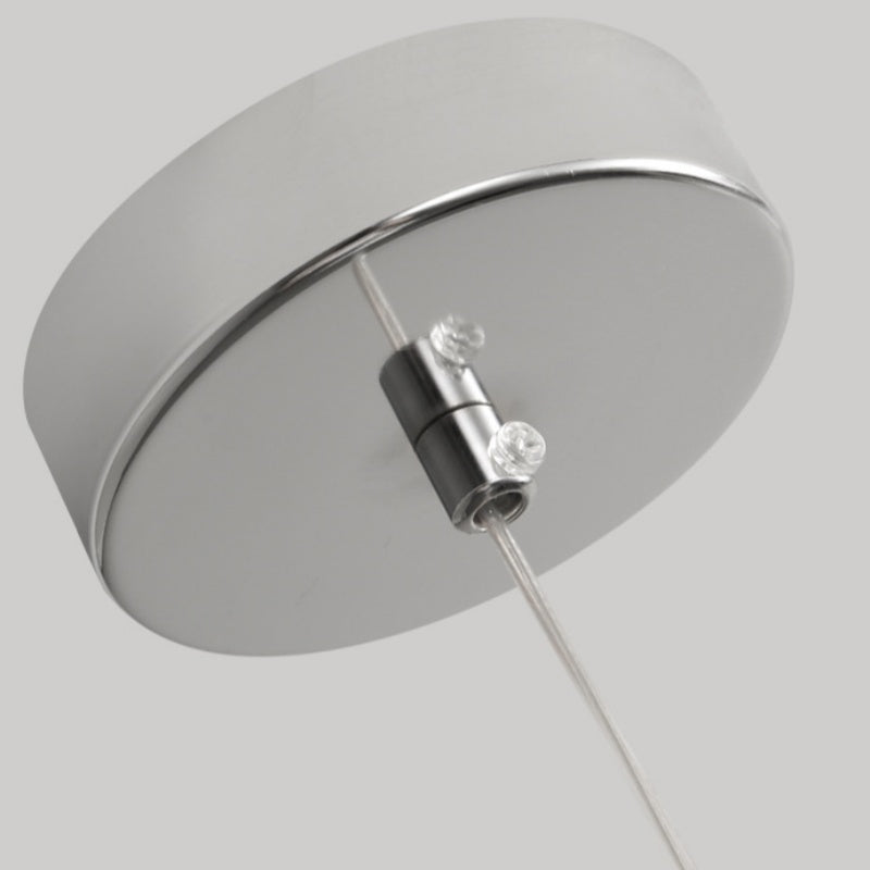 Valentina Modern LED Ceiling Light Chrome Metal Pendant Lamp