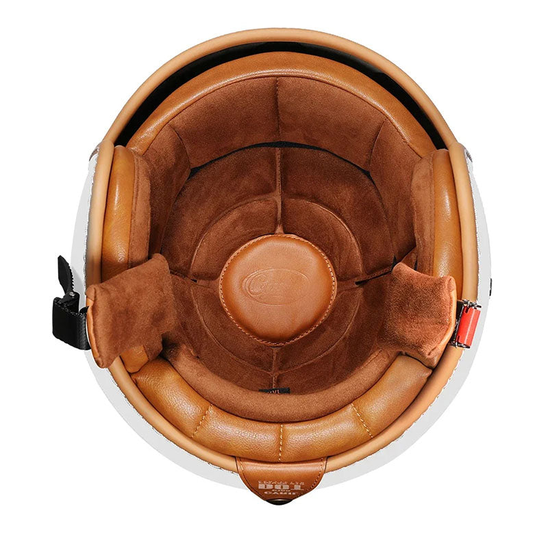 خوذة وجه مفتوح ريترو جيتلايت