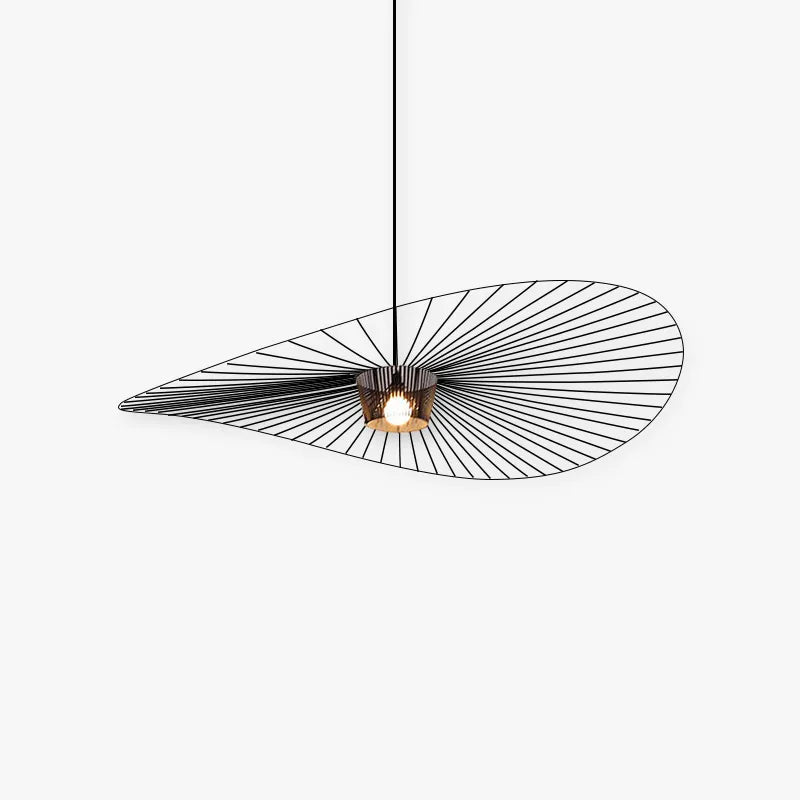 Zenro Modern Flower Fabric Pendant Light 4 Color, Black/White/Gold/Brown - Lamp Outdoor