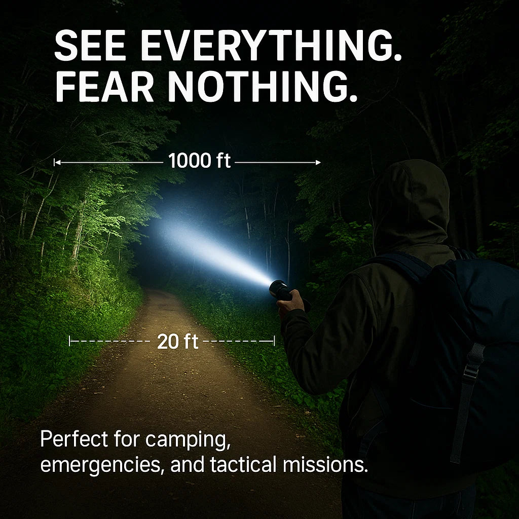 Global hellste 100000 Lumen taktische Taschenlampe Hochleistungs-Fackel
