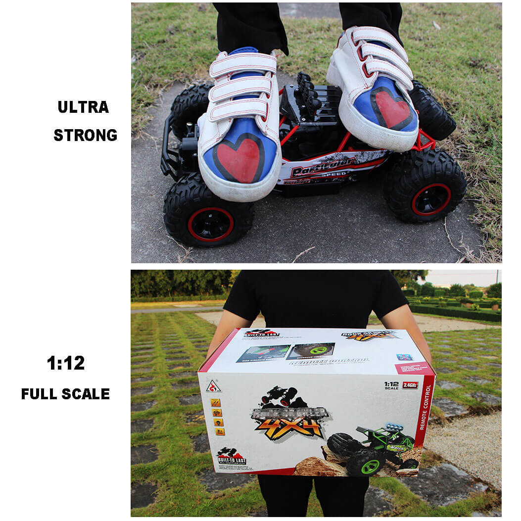 TrailBlaze X1 4WD Monster RC Truck for Kids and Adults