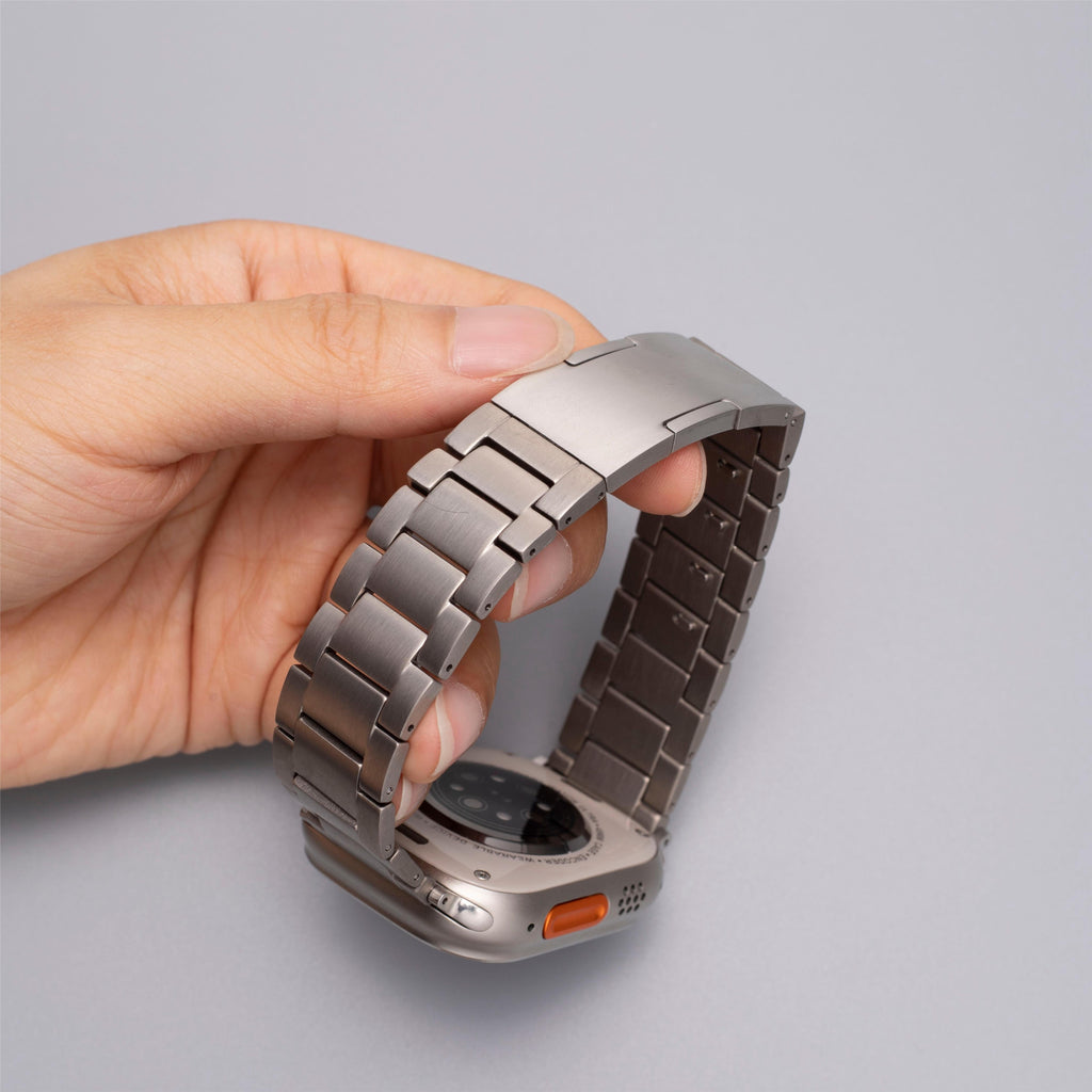 Apple Watch için Titanyum Kordon T01
