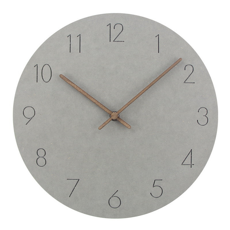 Fjordis Wall Clock Minimalist Silent 29 cm Nordic Design