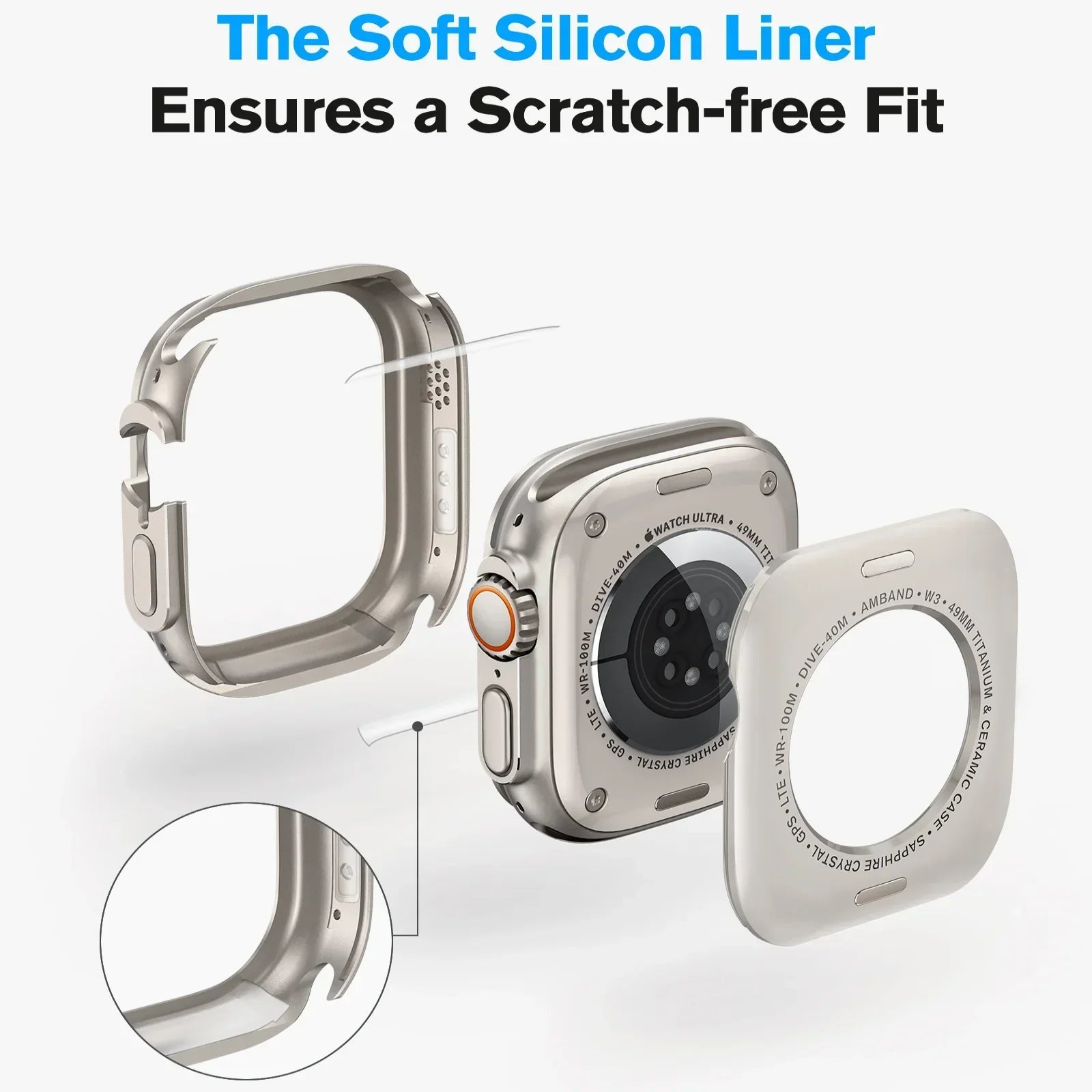 Robust etui til Apple Watch