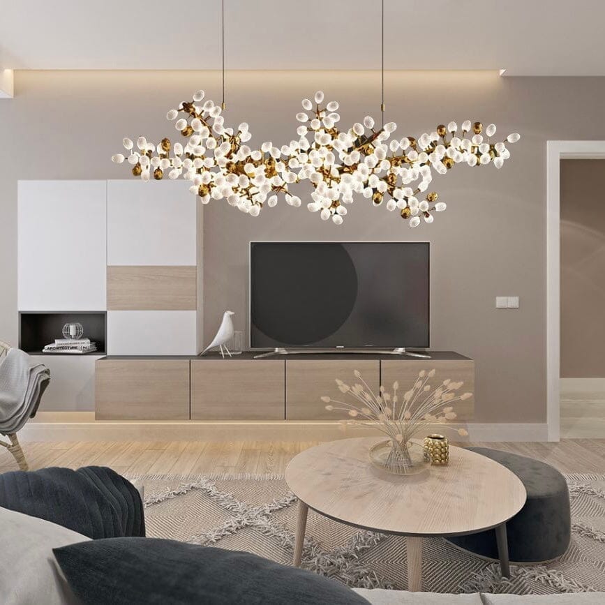 Vintara | Gilded Grape Vine Chandelier | Orntli