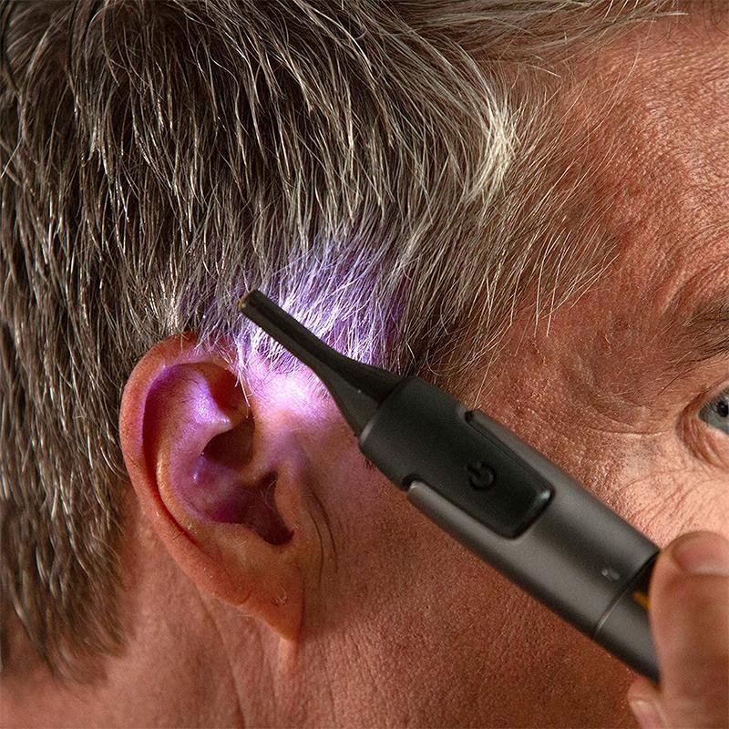 AeroTrim 超薄精密修剪器，适用于胡须、鼻毛和眉毛