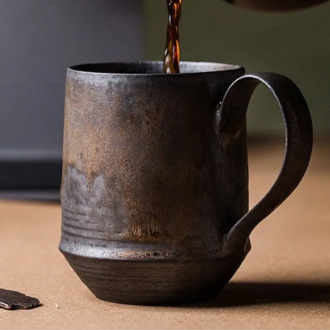Hearthside Rustika Skördemuggar för Dagliga Drycker