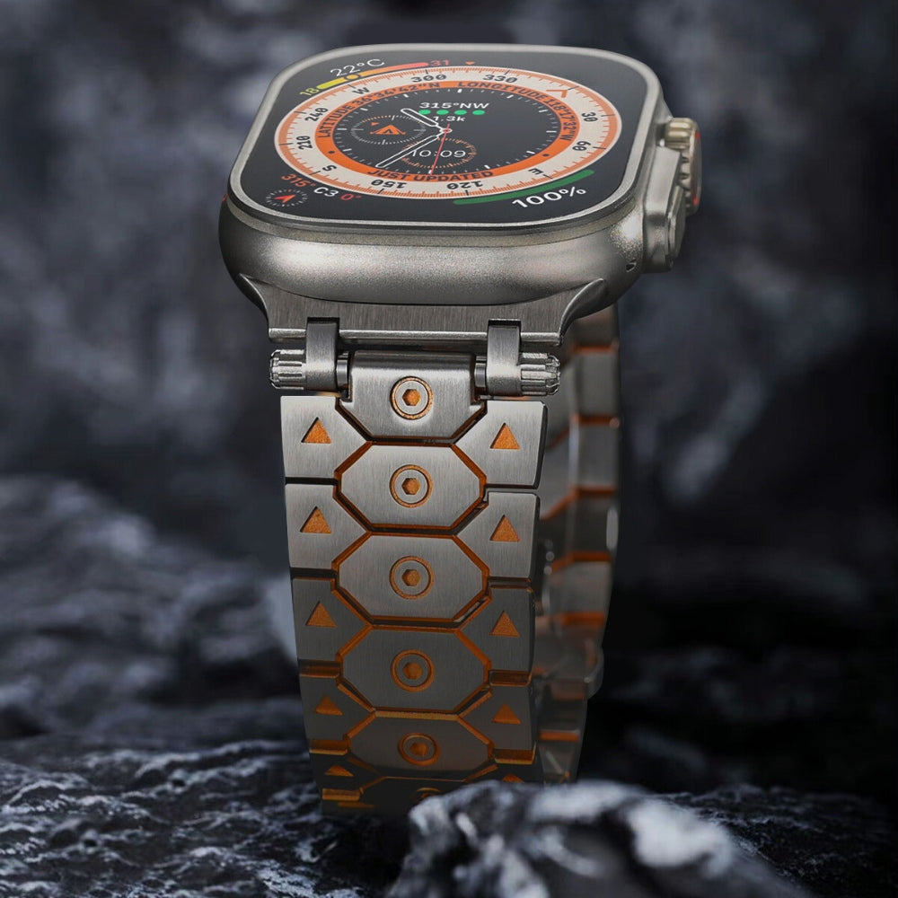 FusionX-titaaninen Apple Watch -rannehihna