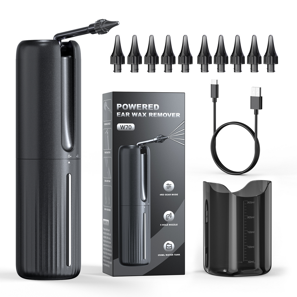 Wush™ Pro - הסר שעווה, שמע בבירור והגבר את בריאות האוזניים