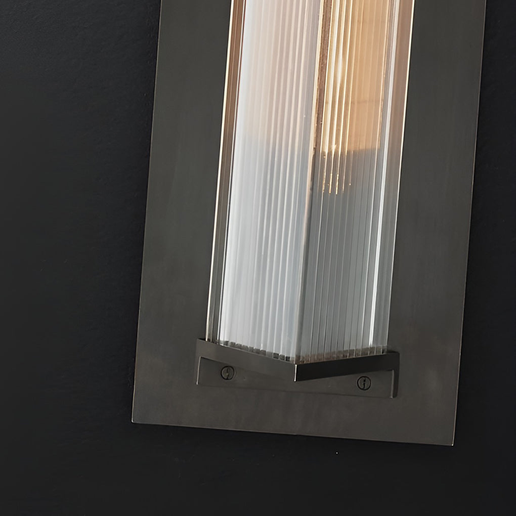Wthy solcelledrevet LED-væglampe — vintage-udendørsbelysning