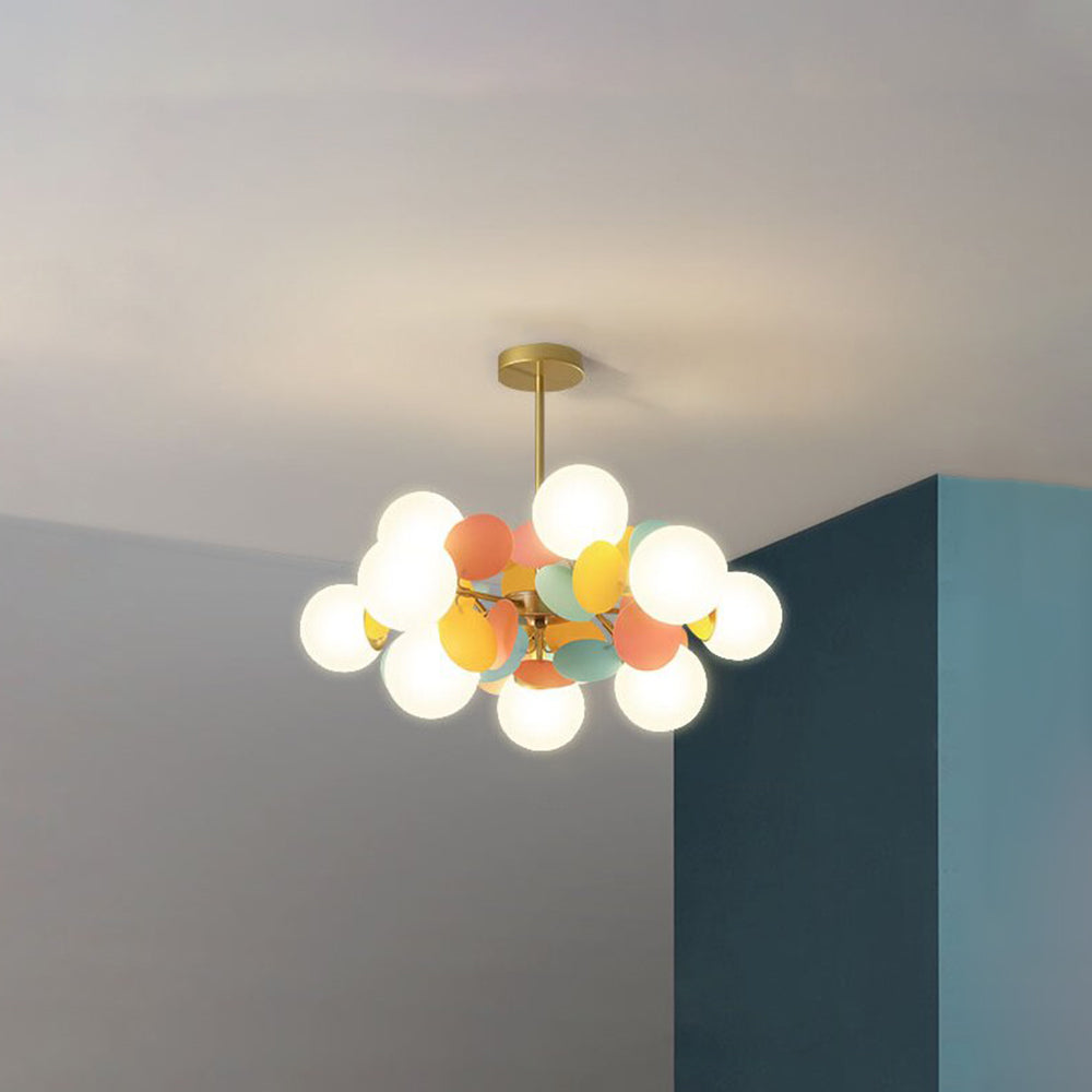 ModernBrilliance - Lampe suspendue à DEL en verre acrylique