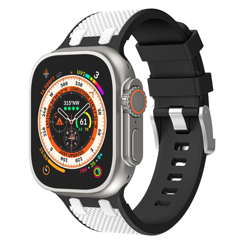 AP siliconen band met dubbele kleurmatching voor Apple Watch