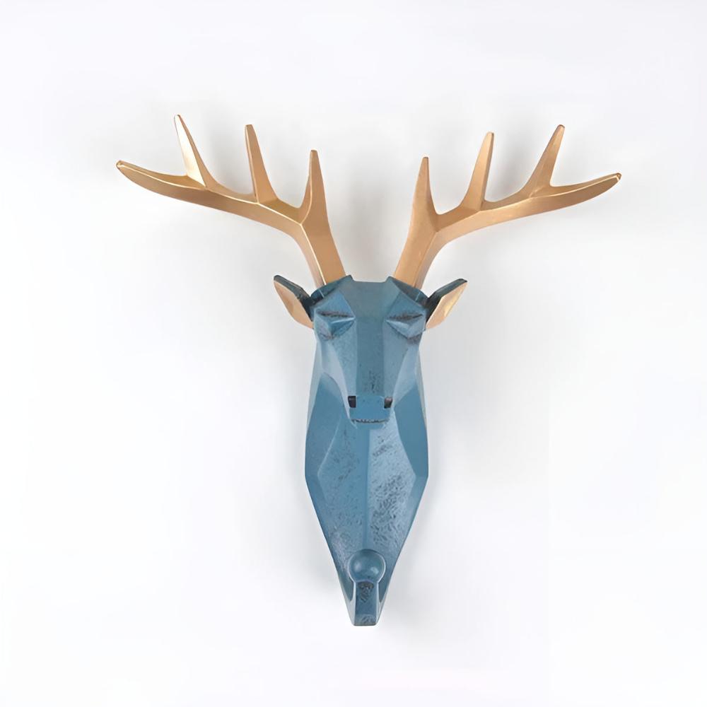 Portachiavi da parete a forma di testa di animale