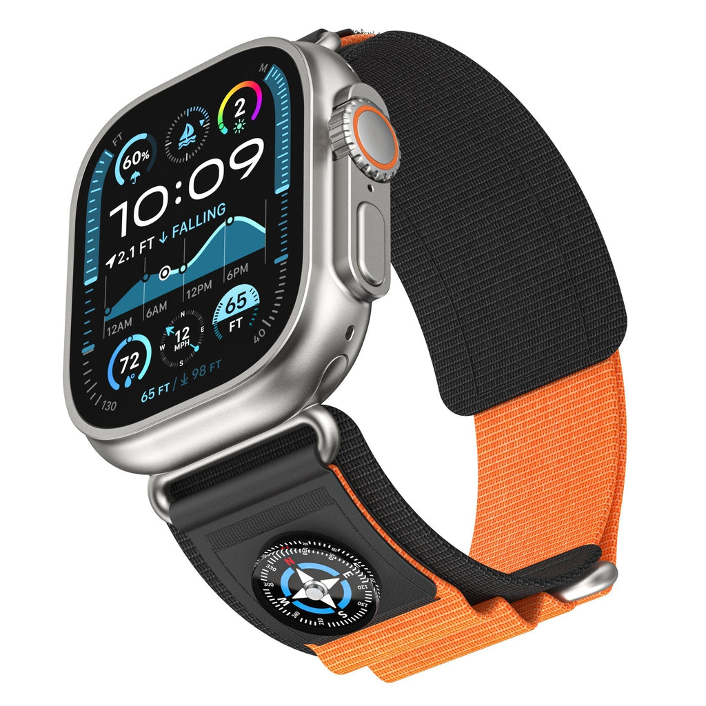 Cinturino a Loop in Nylon Compass per Apple Watch