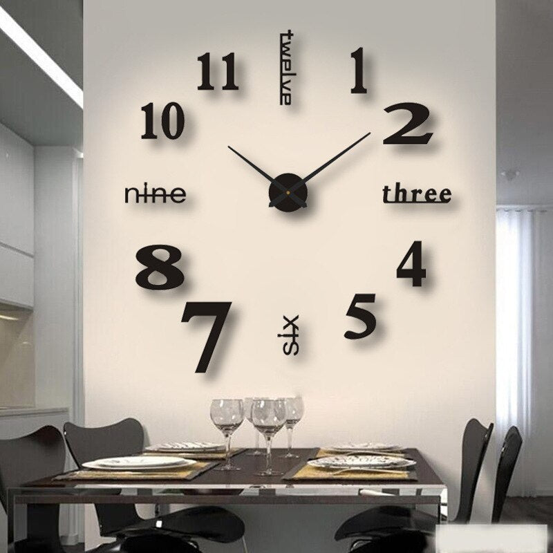 Orologio da Parete AuroraCraft con Stile Arte Contemporanea