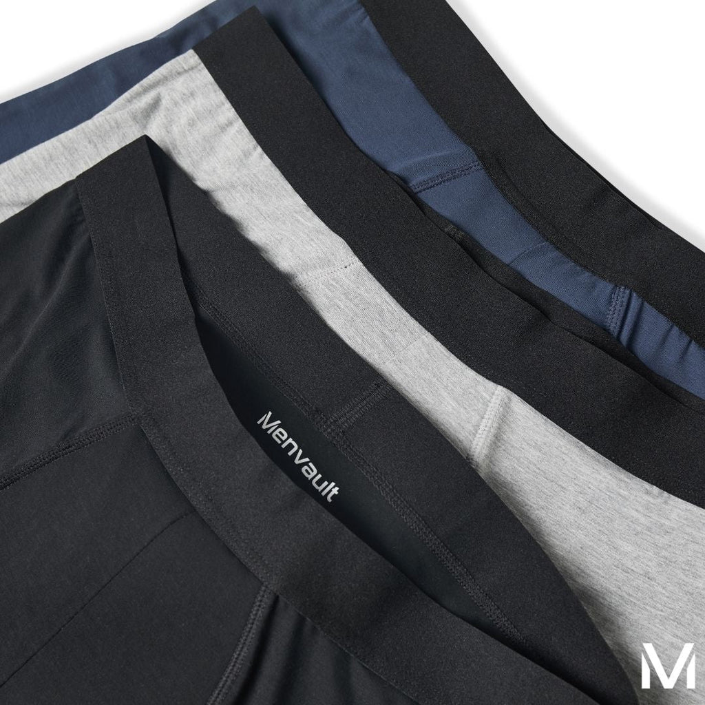 Férfi nedvszívó, szivárgásmentes boxeralsó – mosható, újrahasználható, S–8XL