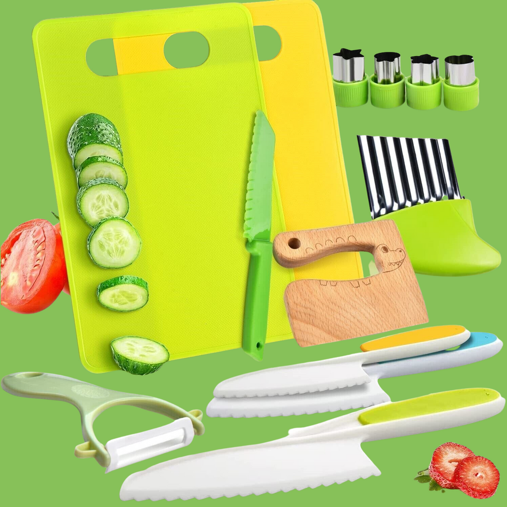 Set Dapur Selamat Kecil untuk Kanak-Kanak Belajar Memasak