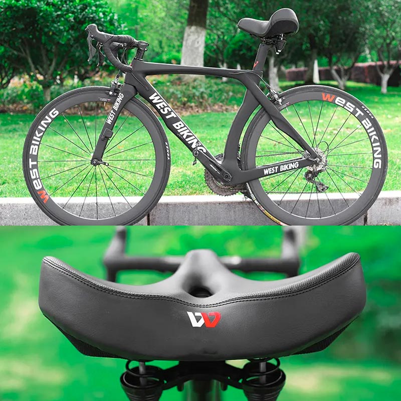 NexaCycle Extra Breed Fietszadel Om Zadelpijn Te Verlichten