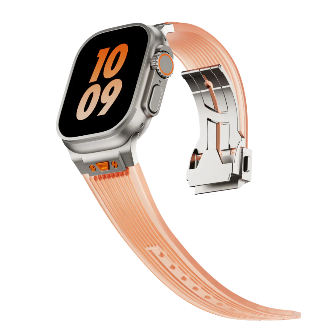 HB99 Transparent silikonarmband för Apple Watch