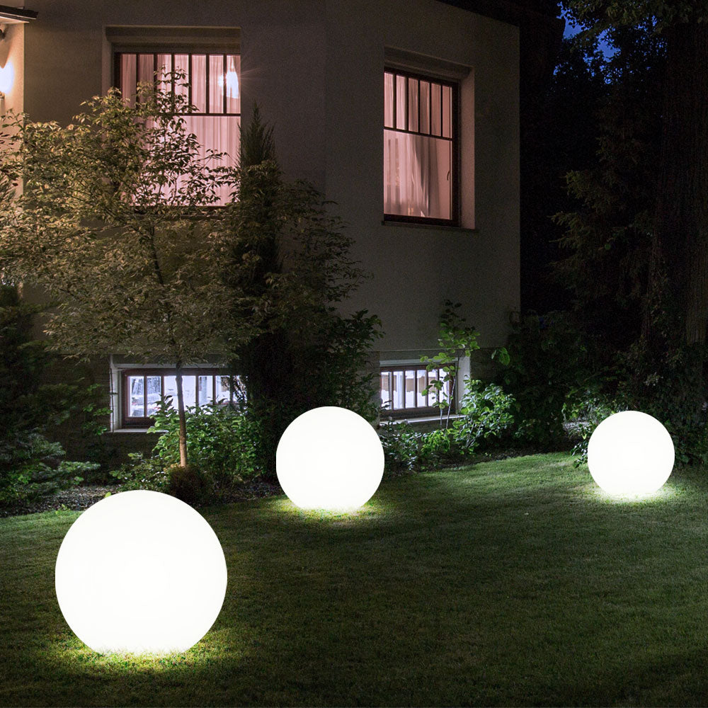 Luz de Jardín Impermeable NovaGlobe para Espacios Exteriores e Interiores