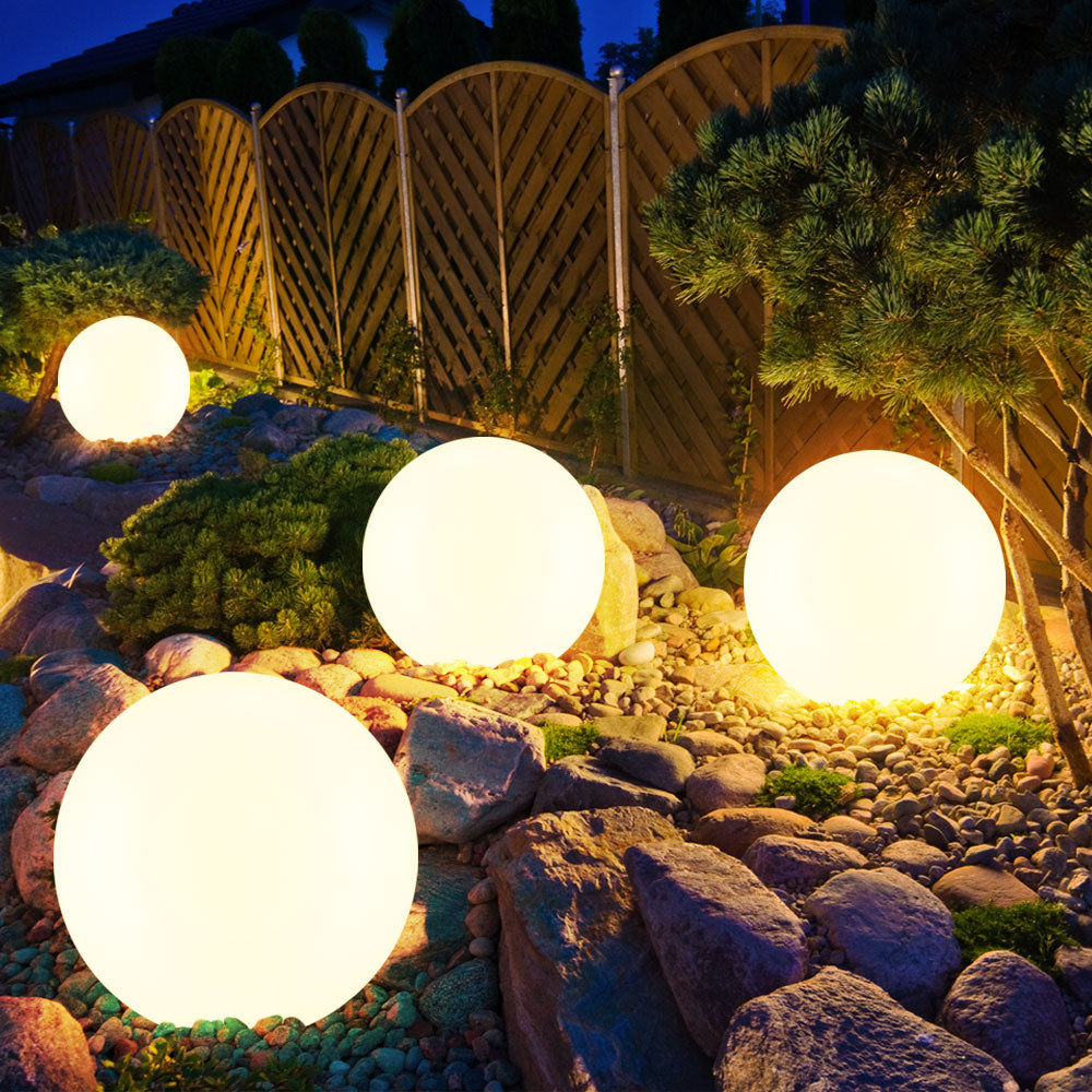 Luz de Jardín Impermeable NovaGlobe para Espacios Exteriores e Interiores