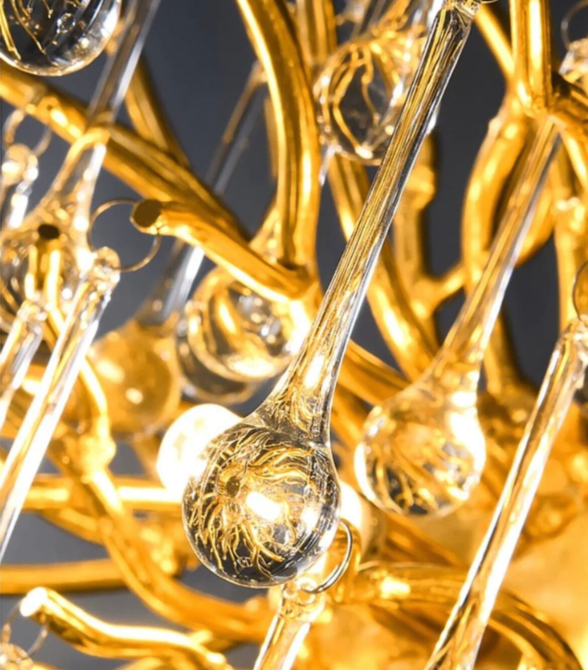 Lustre personnalisable Goutte d'eau