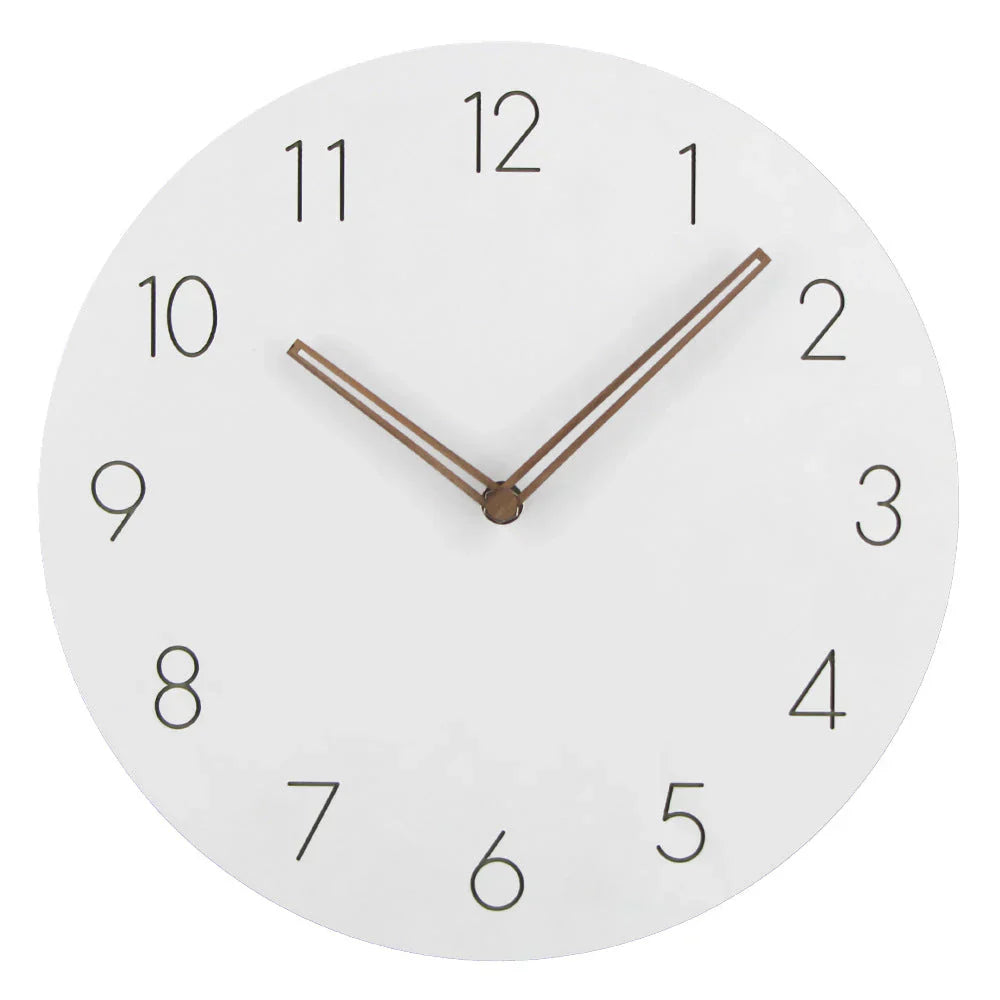 Lorien Nordic Minimalist Wall Clock Silent 29 Cm Diameter