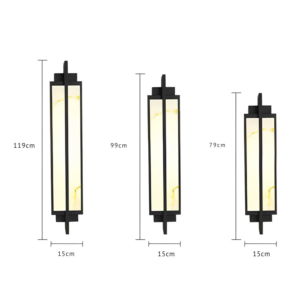 Gifed moderne LED-Wandleuchte aus Marmor — Außenwandleuchte