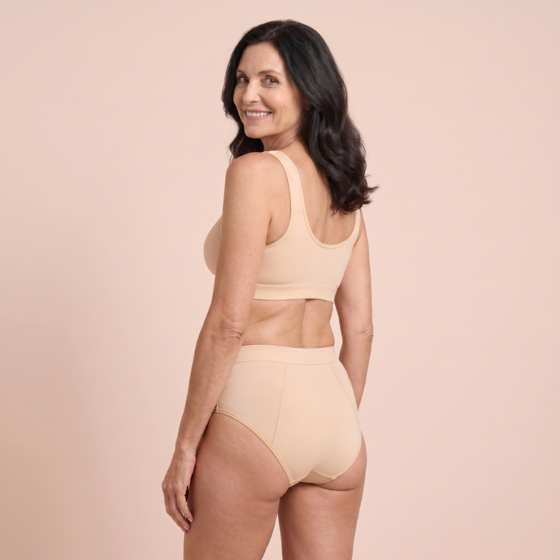 Leakproof Bamboo Hipster Underwear – Breathable, High-Cut, Sizes S–4XL
