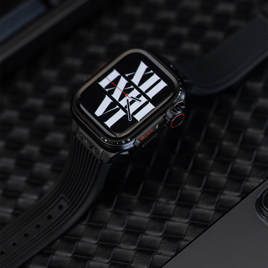 Robust titanlegeringskasse for Apple Watch