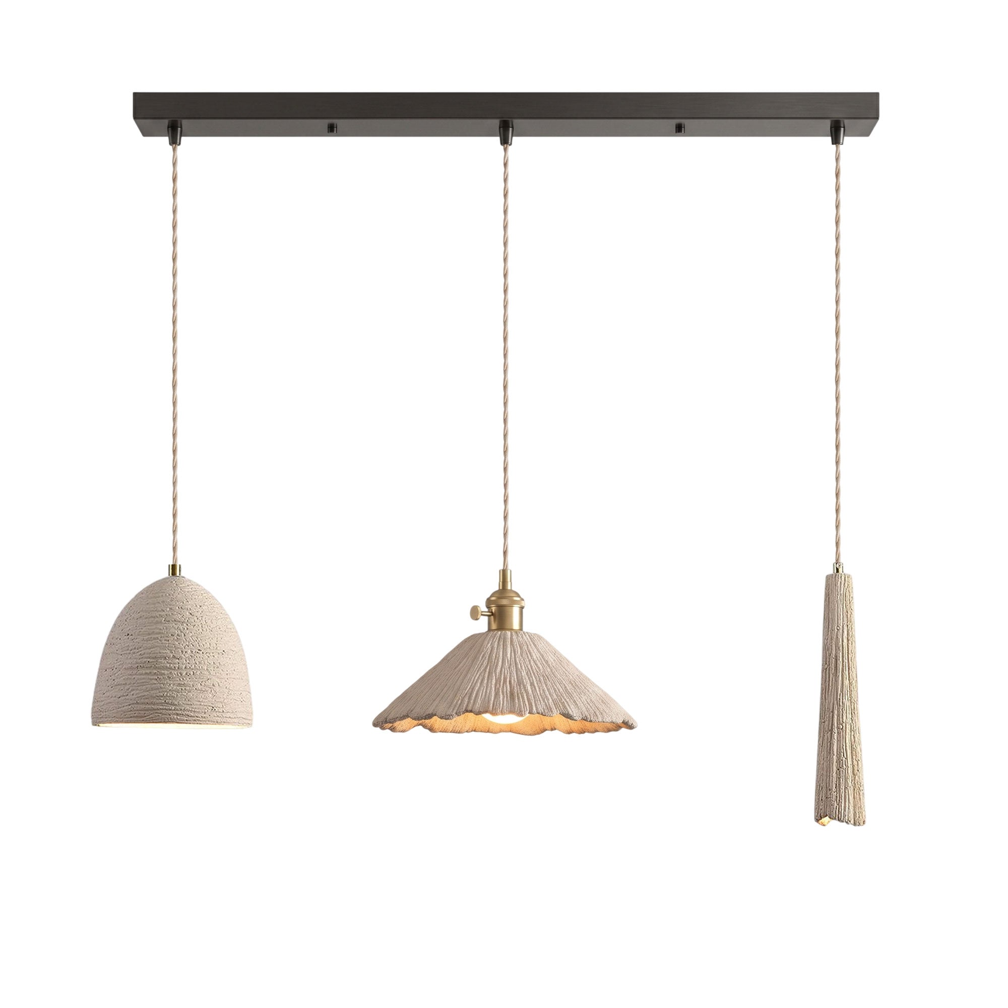 Microcement Pendant Lamp - Vakkerlight