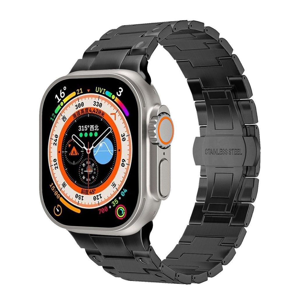 Pulseira Cloud Screw em Aço Inoxidável para Apple Watch