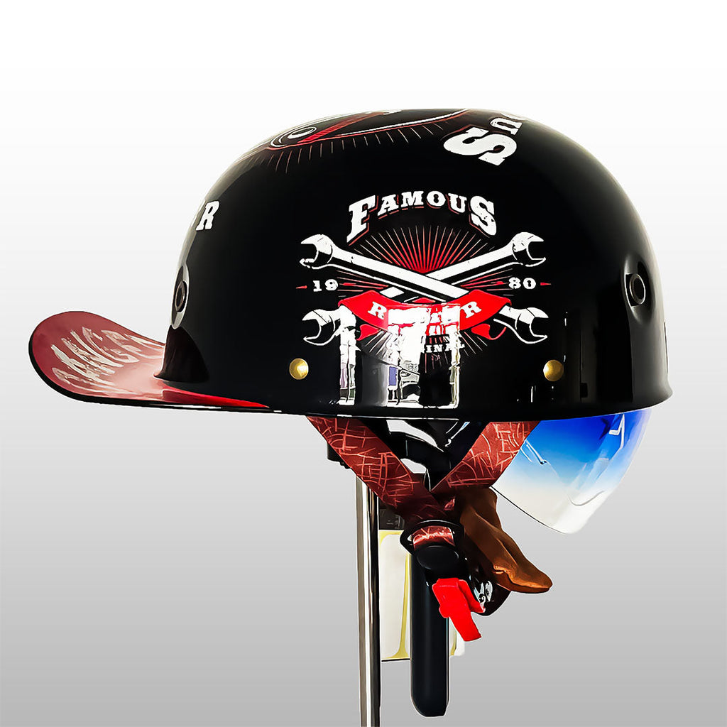 Casque de baseball PulseCap pour cyclisme, élégant et sûr, homologué DOT et ECE