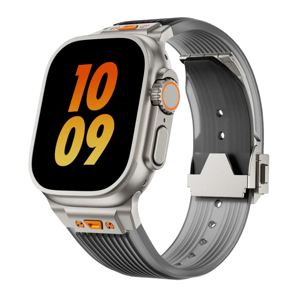 HB99 Transparent silikonarmband för Apple Watch