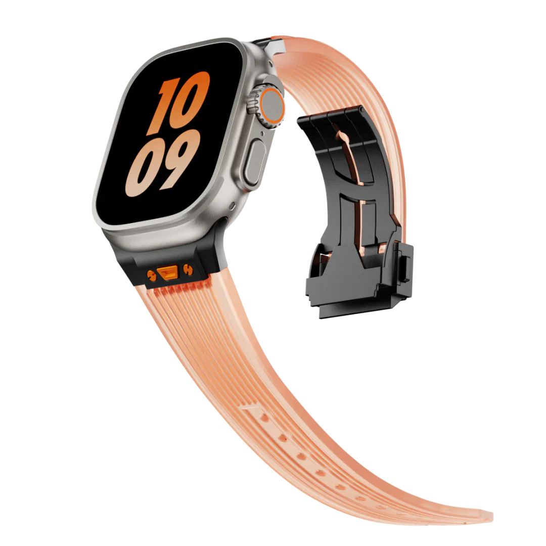 HB99 Transparent silikonarmband för Apple Watch