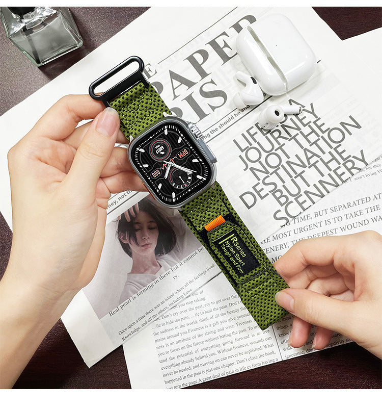 Koudegevoelige stof lusband voor Apple Watch