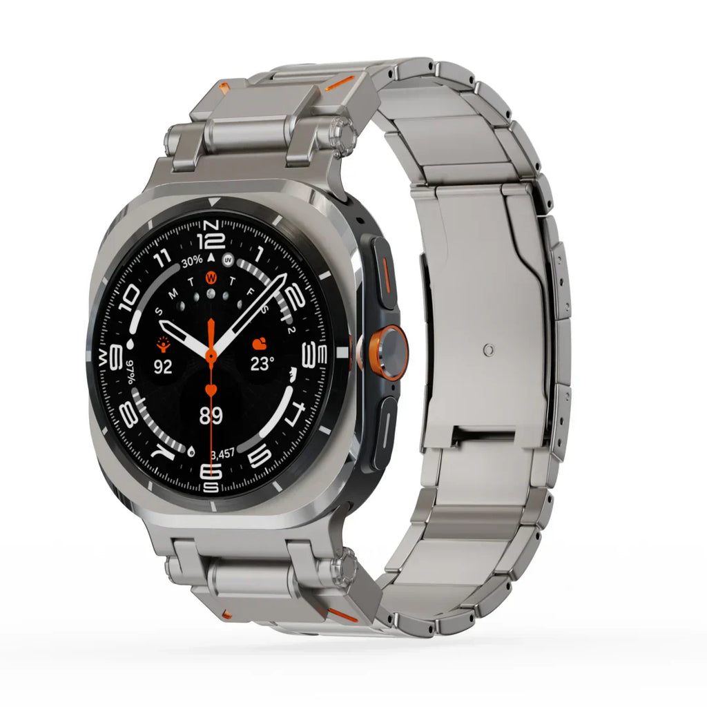Explorer titanium band voor Samsung Galaxy Watch Ultra