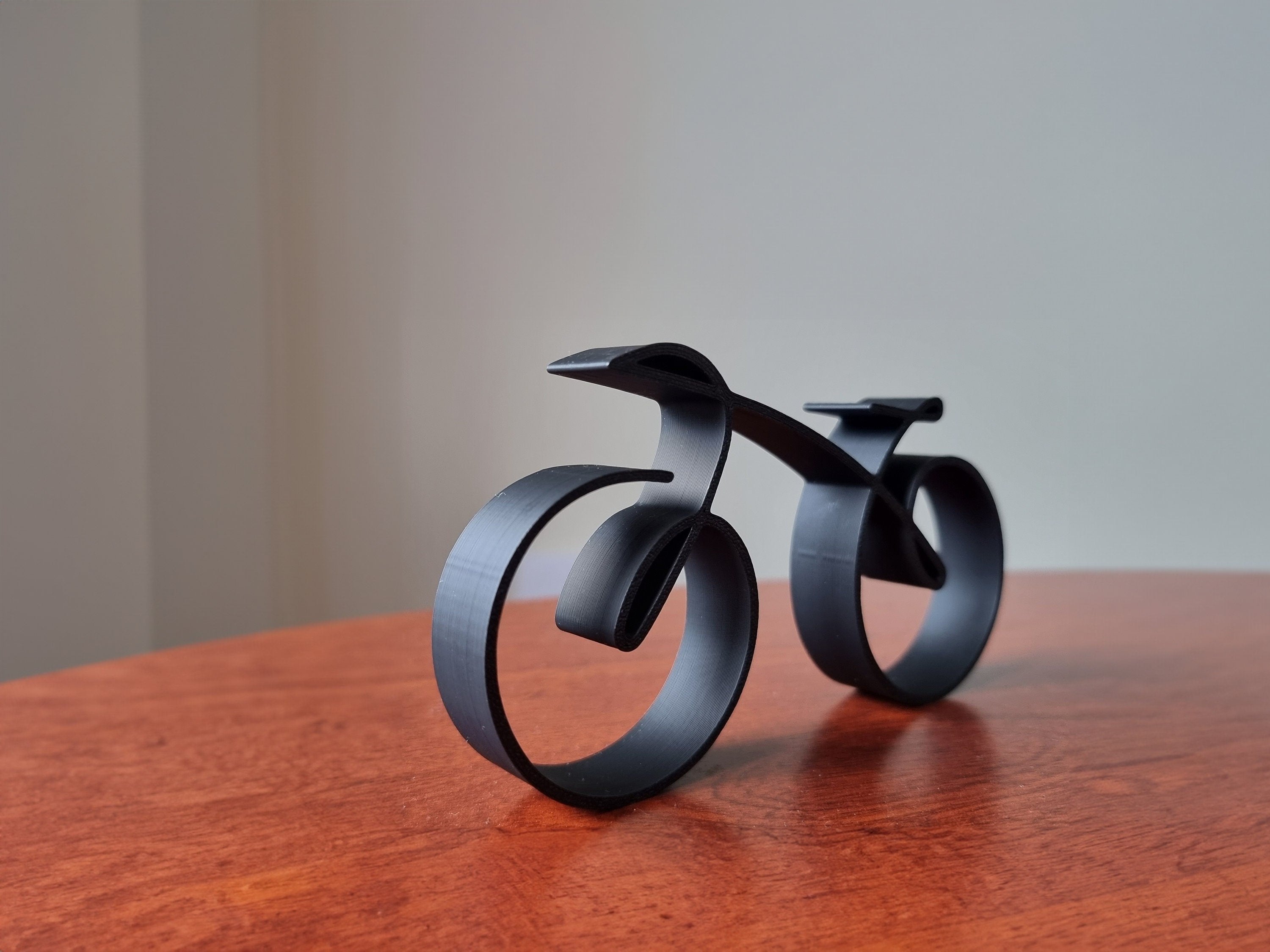 Sculptură din sârmă pentru bicicletă AeroLine Elegant Minimalist