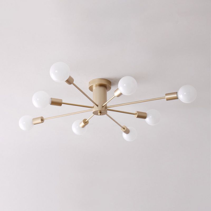 Valentina Flush Mount Ceiling Light — Modern Globe Bubble Design