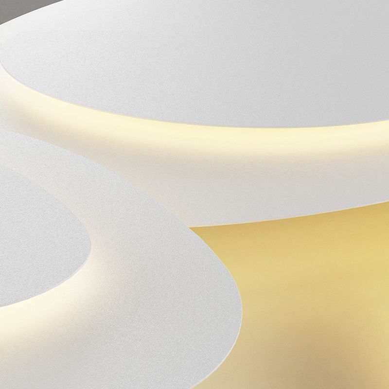 Plafonnier LED encastré Arisha — Finition blanche, trois couleurs commutables